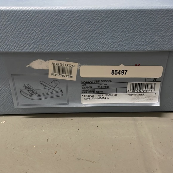 Prada white "Calzature Donna" Sandals - Picture 2 of 4